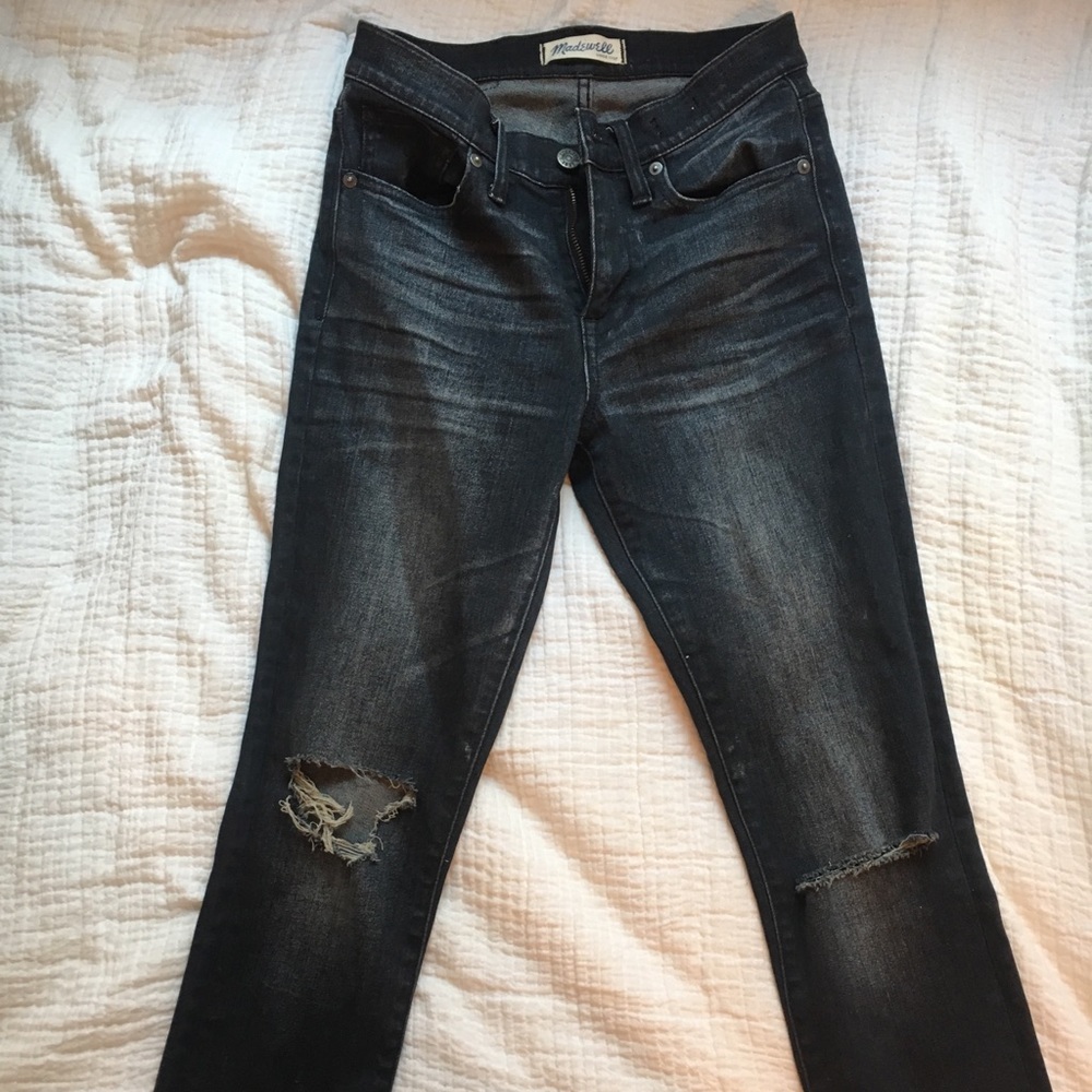 Madewell high riser skinny